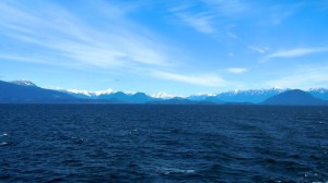 Riding the ferry on a gorgeous day!